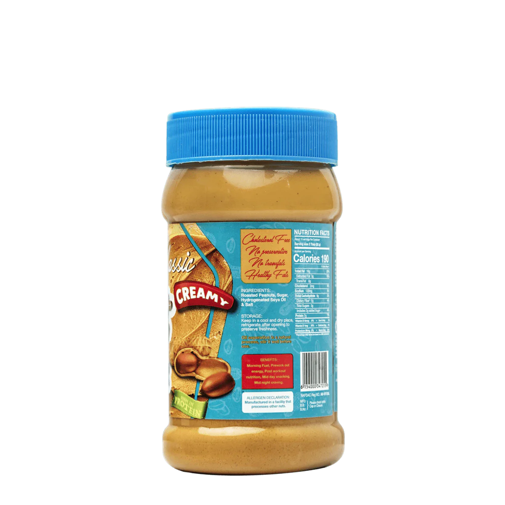 Classic (Sweetened)  Peanut Butter Creamy - 465g